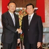 Chủ tịch nước Trương Tấn Sang tiếp Ủy viên Quốc vụ Trung Quốc