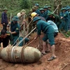 Phú Thọ: Hủy nổ an toàn một quả bom nặng gần 500kg