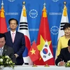 Kết thúc đàm phán Hiệp định Thương mại tự do Việt Nam-Hàn Quốc
