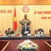Khai mạc Phiên họp thứ 34 Ủy ban Thường vụ Quốc hội Khóa XIII