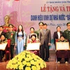 Vĩnh Phúc trao, truy tặng danh hiệu cho 358 mẹ Việt Nam Anh hùng