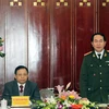 Bộ trưởng Bộ Công an Trần Đại Quang làm việc tại tỉnh Thái Nguyên