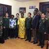 Đoàn Bộ Quốc phòng làm việc tại Phái bộ LHQ ở Trung Phi