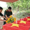 Cất bốc thêm hài cốt liệt sỹ tại huyện Gio Linh, tỉnh Quảng Trị