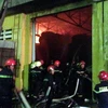 Cháy lớn thiêu rụi khu nhà xưởng Công ty Hameco Hưng Yên