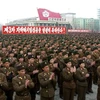 Triều Tiên tổ chức hội nghị kỷ niệm 83 năm thành lập quân đội 