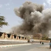 Liên quân các nước Arab vùng Vịnh không kích Dinh tổng thống Yemen