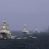 Trung Quốc và Nga lần đầu tập trận chung trên Địa Trung Hải