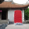 "Dựng chui" bia đá tại đền Trần Thái Bình: Vẫn đang chờ chỉ đạo