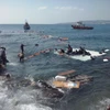 Italy trục vớt hàng trăm thi thể trong thảm kịch đắm tàu hồi tháng Tư