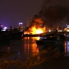 Điều tra làm rõ vụ cháy tàu cá trong đêm tại Quảng Nam