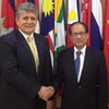 Trợ lý Tổng Thư ký Liên hợp quốc Miroslav Jenča và Tổng Thư ký ASEAN Lê Lương Minh. (Nguồn: asean.org)