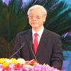 Tổng Bí thư Nguyễn Phú Trọng. (Ảnh: Thống Nhất/TTXVN)