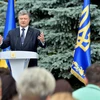 Tổng thống Ukraine Petro Poroshenko tại cuộc họp báo ở thủ đô Kiev ngày 1/7. (Nguồn: AFP/TTXVN)