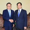 Thủ tướng Nguyễn Tấn Dũng tiếp ông Park Soo Kwan. (Ảnh: Doãn Tấn/TTXVN)