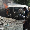 Đánh bom xe liều chết nhằm vào binh sỹ NATO tại Afghanistan. (Nguồn: AFP/TTXVN)