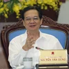 Thủ tướng Nguyễn Tấn Dũng tại một cuộc họp chuyên của Chính phủ. (Ảnh: Đức Tám/TTXVN)