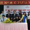 Quang cảnh lễ ký kết hợp tác giũa Bệnh viện đa khoa tỉnh Phú Thọ và Prudential Việt Nam. (Nguồn: Prudential Việt Nam)