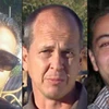 Từ trái qua phải: Mohamed Fahmy, Peter Greste, Baher Mohamed. (Nguồn: Al-Jazeera)