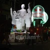 Mô hình đèn Trung Thu tổ 14, phường Phan Thiết. (Ảnh: Mai Mạnh/Vietnam+)