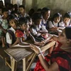 Giáo viên tại một trường học ở Ấn Độ. (Nguồn: Getty Images)