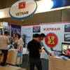 Gian hàng Việt Nam tại hội chợ thương mại Indonesia (Trade Expo Indonesia) lần thứ 30 năm 2015. (Nguồn: Đỗ Quyên/Vietnam+)