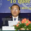 Thứ trưởng Bộ Ngoại giao, Chủ nhiệm Ủy ban Nhà nước về người Việt Nam ở nước ngoài Vũ Hồng Nam. (Ảnh: Thanh Vũ/TTXVN)