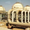 Cơ sở khai thác và lọc dầu ở Mahshahr, tỉnh Khuzestan, miền Nam Iran. (Nguồn: AFP/TTXVN)