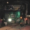 Bình Phước: Xe máy đâm trực diện xe tải, hai người tử vong