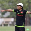 Huấn luyện viên Toshiya Miua. (Ảnh: Quốc Khánh/TTXVN)