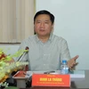 Bí thư Thành ủy Thành phố Hồ Chí Minh Đinh La Thăng. (Ảnh: Thanh Vũ/TTXVN)