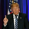 Ông Donald Trump phát biểu trong cuộc họp báo ở West Palm Beach, Florida ngày 5/3. (Nguồn: AFP/TTXVN)