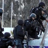 Lực lượng an ninh Tunisia được triển khai tại Ben Guerdane. (Nguồn: AFP/TTXVN)
