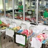 Chăm sóc trẻ sơ sinh tại Bệnh viện Phụ sản Trung ương. (Ảnh: Dương Ngọc/TTXVN)