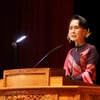 Bà Aung San Suu Kyi được bổ nhiệm làm Bộ trưởng Ngoại giao Myanmar. (Nguồn: THX/TTXVN)