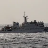 Tàu CCG số hiệu 31239 của Trung Quốc tại vùng biển gần đảo tranh chấp Điếu Ngư/Senkaku trên biển Hoa Đông tháng 3/2014. (Nguồn: AFP/TTXVN)