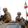 Binh lính Pháp tham gia bảo đảm an ninh tại Cộng hòa Trung Phi. (Nguồn: dailymail.co.uk)