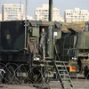 Sỹ quan Mỹ tại một căn cứ tên lửa gần Tel Aviv. (Nguồn: israelnationalnews.com)