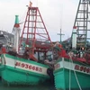 Ba tàu cá bị Thái Lan bắt giữ. (Nguồn: Thairath)