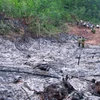 Quảng Ngãi: Cháy nương rẫy ngay sát rừng phòng hộ Nước Nia