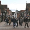 Thị trấn Stratford-Upon-Avon, quê hương của đại thi hào người Anh William Shakespeare. (Nguồn: The Canadian Press)