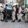 Cảnh sát Thái Lan kiểm tra an ninh các phương tiện giao thông tại Hat Yai . (Nguồn: bangkokpost.com)