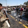 Hiện trường một vụ đánh bom ở Iraq. (Nguồn: AFP/TTXVN)