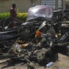 Hiện trường một vụ đánh bom tại Nigeria. (Nguồn: EPA/TTXVN)