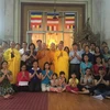 Cộng đồng người Việt tại Ấn Độ mừng đại lễ Phật đản. (Ảnh: Huy Bình/Vietnam+)
