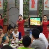 Bên trong một nhà hàng của Bình Nhưỡng ở nước ngoài. (Nguồn: nknews.org)