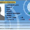 Thẻ căn cước công dân Italy. (Nguồn: La Repubblica)