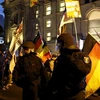 Biểu tình phản đối chủ nghĩa phân biệt chủng tộc ở Đức. (Nguồn: Sputnik)