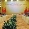 Phiên họp lần thứ 9 Ủy ban Chỉ đạo hợp tác song phương Việt Nam-Trung Quốc. (Ảnh: Nguyễn Khang/TTXVN)