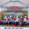 Lễ khởi công xây dựng khu nhà xưởng VSIP Nghệ An. (Ảnh: Nguyễn Văn Nhật/TTXVN)